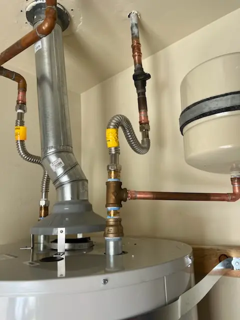 Water heater installation and plumbing repair in Rockwell Estates